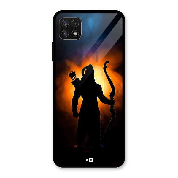 Divine Lord Glass Back Case for Galaxy A22 5G