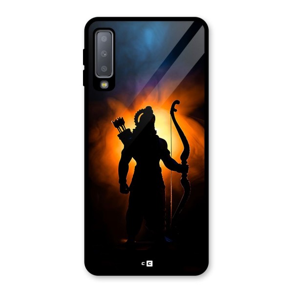 Divine Lord Glass Back Case for Galaxy A7 (2018)