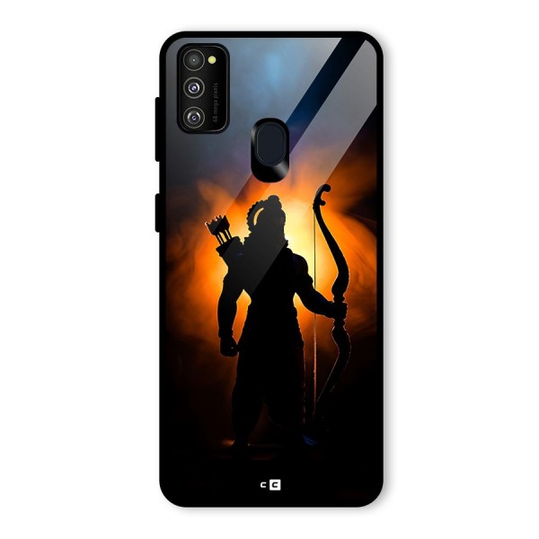 Divine Lord Glass Back Case for Galaxy M30s