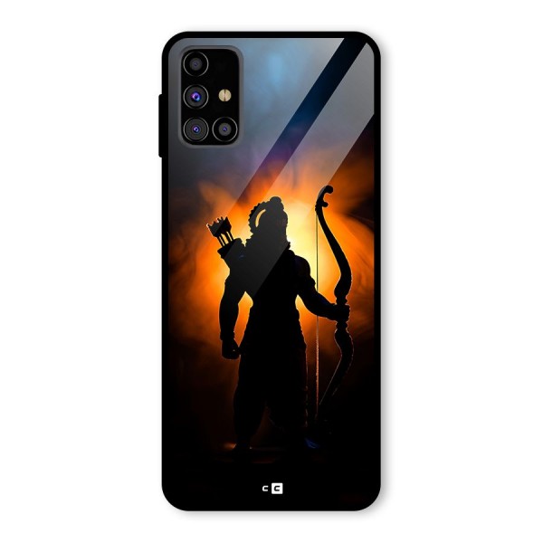 Divine Lord Glass Back Case for Galaxy M31s