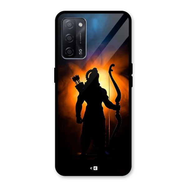 Divine Lord Glass Back Case for Oppo A53s 5G