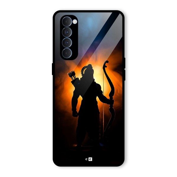 Divine Lord Glass Back Case for Oppo Reno4 Pro