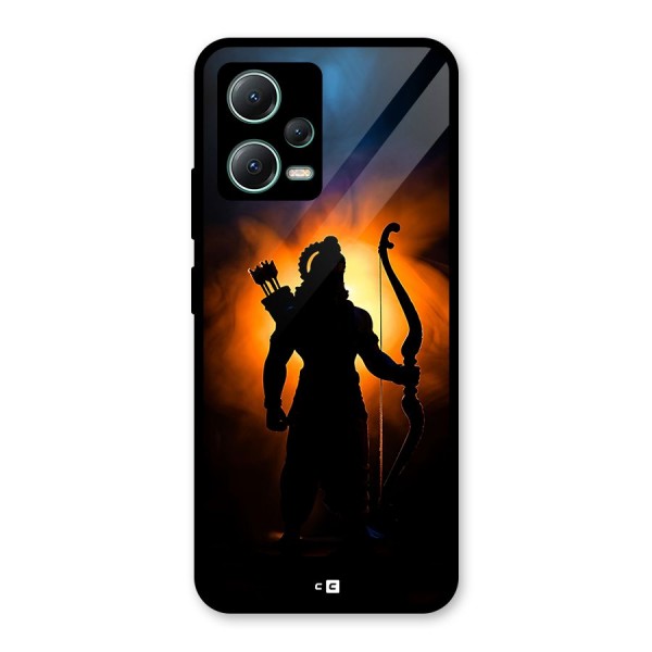 Divine Lord Glass Back Case for Poco X5