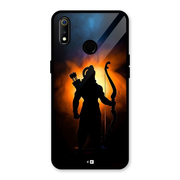 Divine Lord Glass Back Case for Realme 3