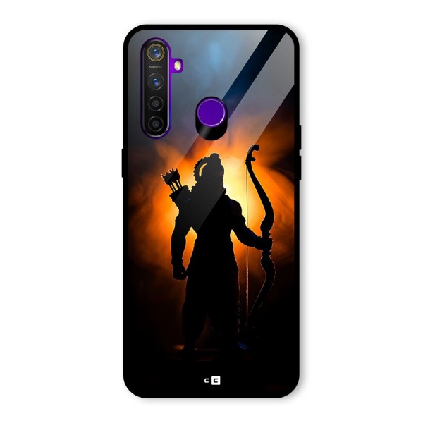 Divine Lord Glass Back Case for Realme 5 Pro