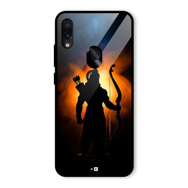 Divine Lord Glass Back Case for Redmi Note 7