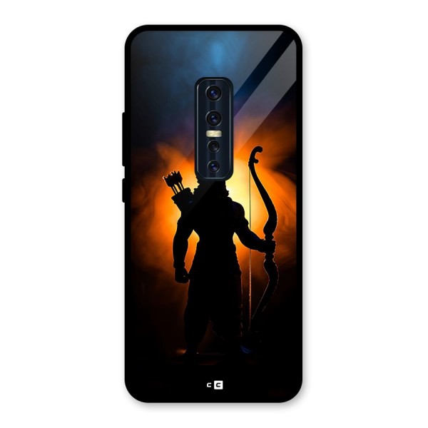 Divine Lord Glass Back Case for Vivo V17 Pro