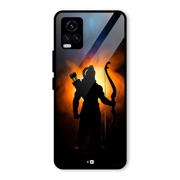 Divine Lord Glass Back Case for Vivo V20