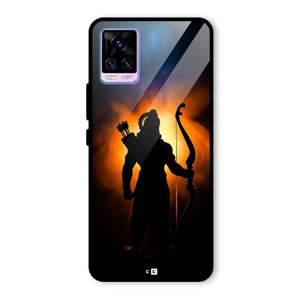 Divine Lord Glass Back Case for Vivo V20 Pro