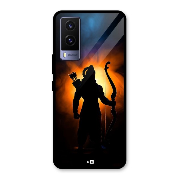 Divine Lord Glass Back Case for Vivo V21e 5G