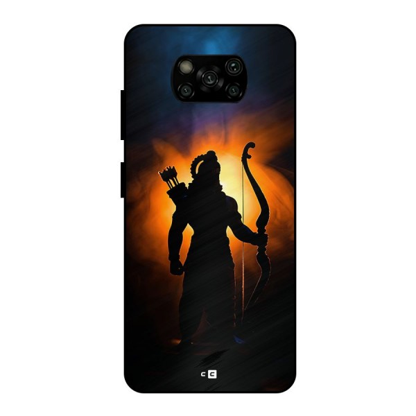 Divine Lord Metal Back Case for Poco X3