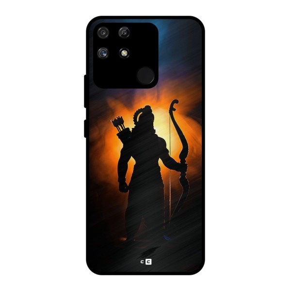 Divine Lord Metal Back Case for Realme Narzo 50A