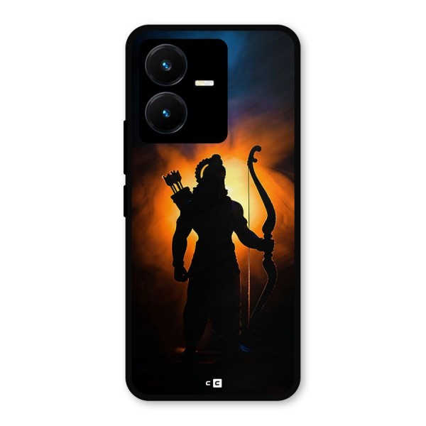 Divine Lord Metal Back Case for Vivo Y22s