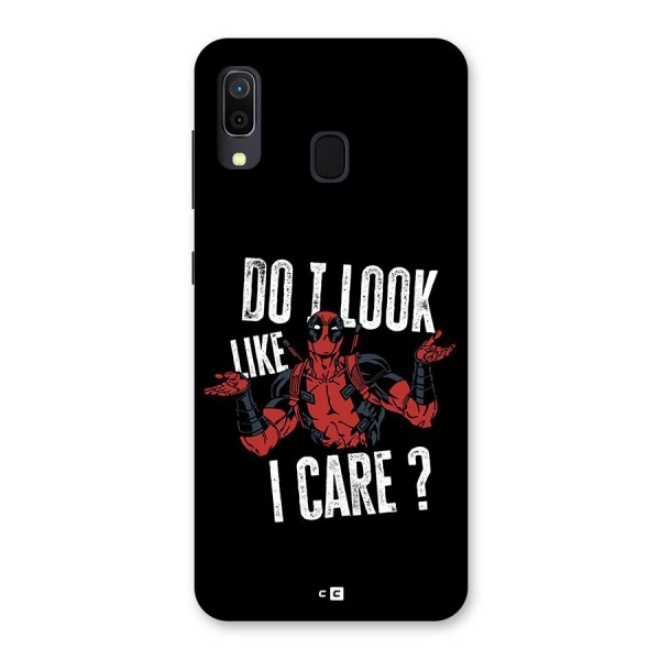 Do I Care Back Case for Galaxy A20