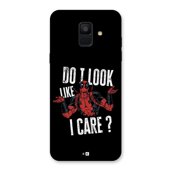 Do I Care Back Case for Galaxy A6 (2018)