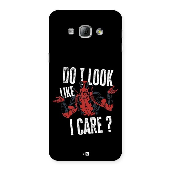 Do I Care Back Case for Galaxy A8