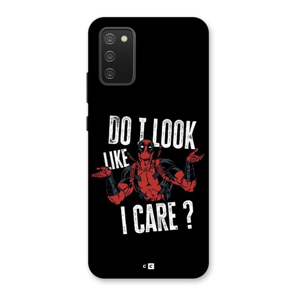 Do I Care Back Case for Galaxy F02s