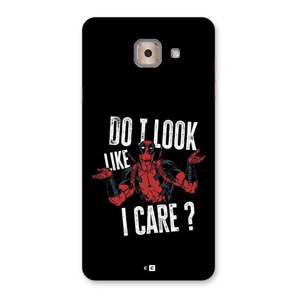 Do I Care Back Case for Galaxy J7 Max