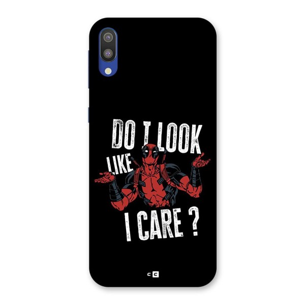 Do I Care Back Case for Galaxy M10