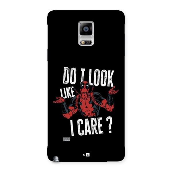 Do I Care Back Case for Galaxy Note 4