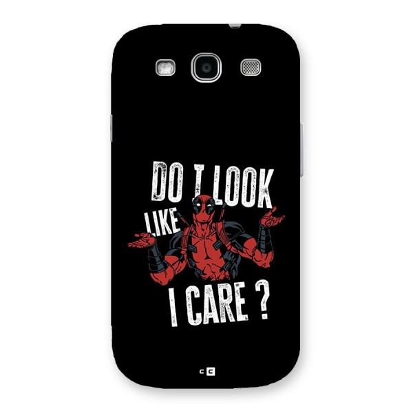 Do I Care Back Case for Galaxy S3