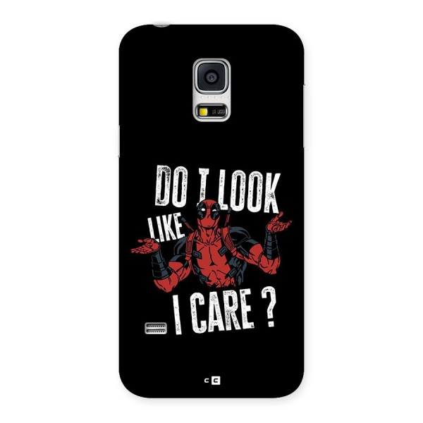 Do I Care Back Case for Galaxy S5 Mini