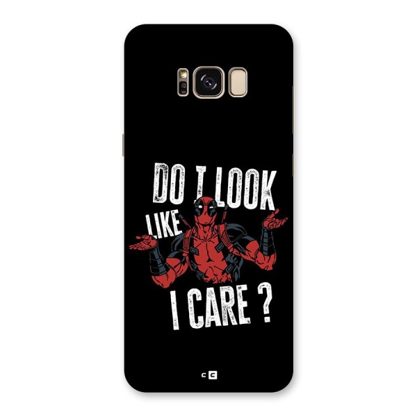 Do I Care Back Case for Galaxy S8 Plus