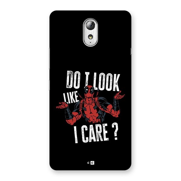 Do I Care Back Case for Lenovo Vibe P1M