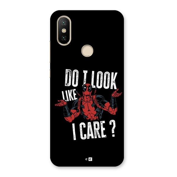 Do I Care Back Case for Mi A2