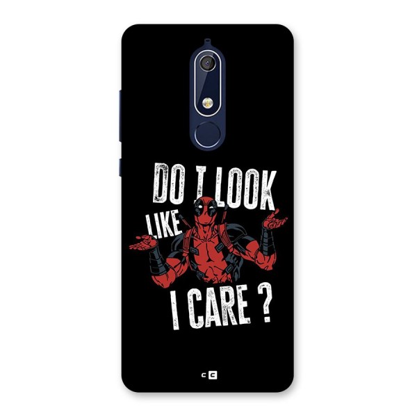 Do I Care Back Case for Nokia 5.1