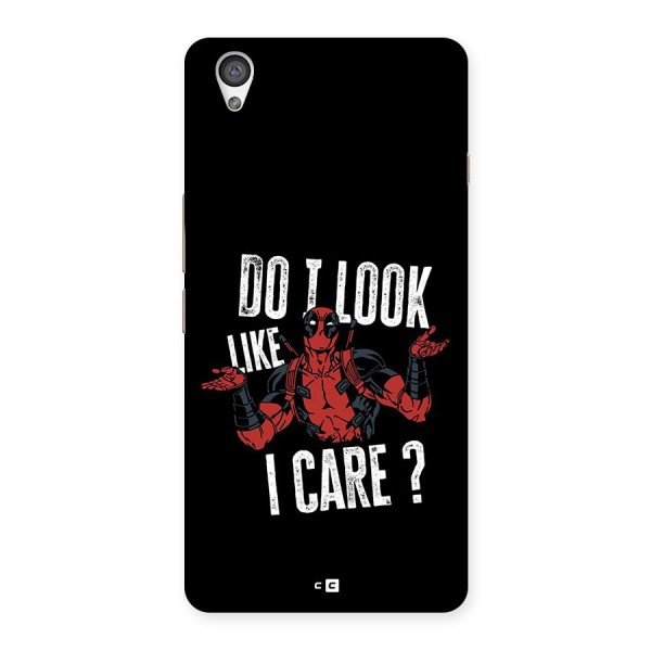 Do I Care Back Case for OnePlus X