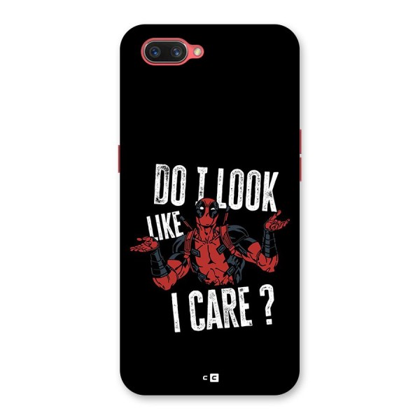 Do I Care Back Case for Oppo A3s