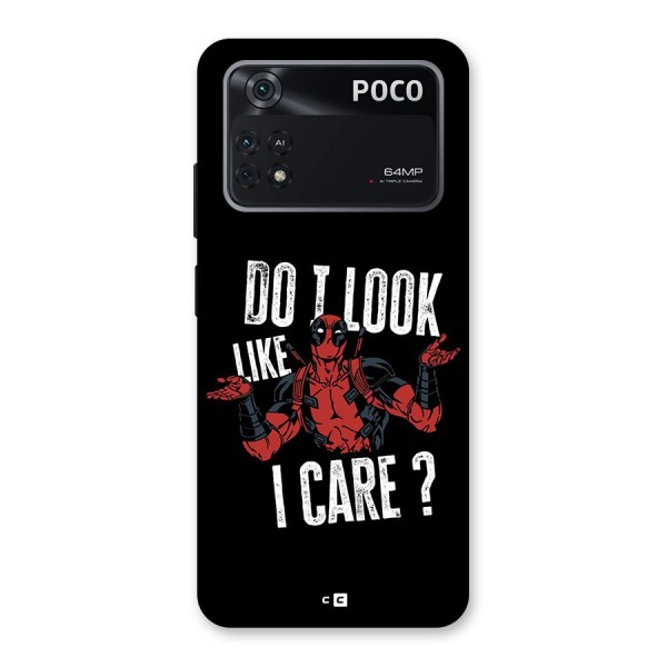 Do I Care Back Case for Poco M4 Pro 4G