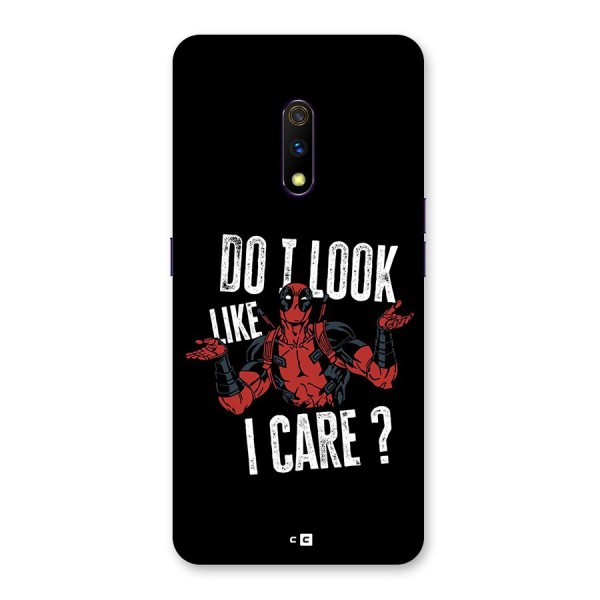 Do I Care Back Case for Realme X