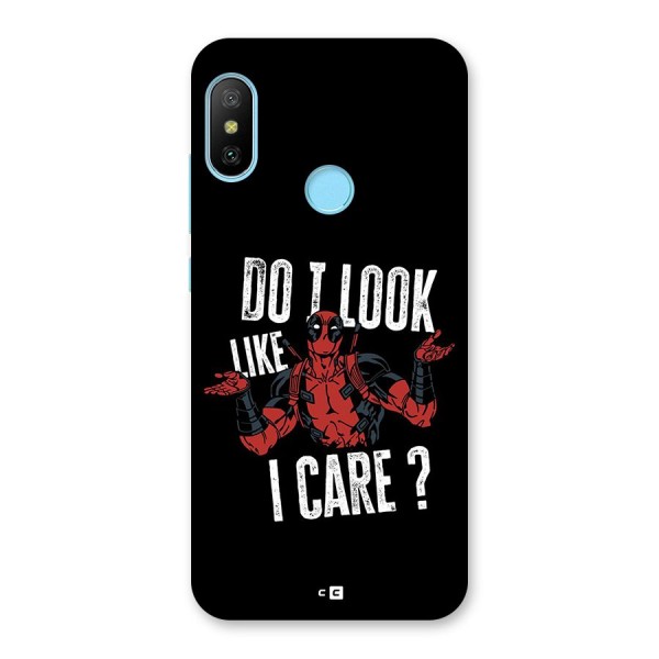 Do I Care Back Case for Redmi 6 Pro