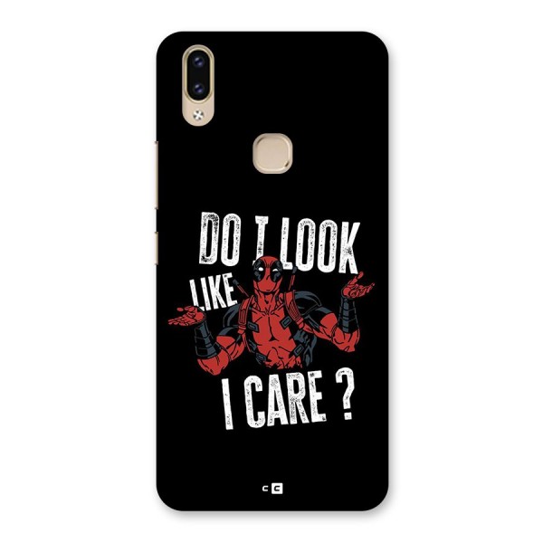 Do I Care Back Case for Vivo V9 Youth