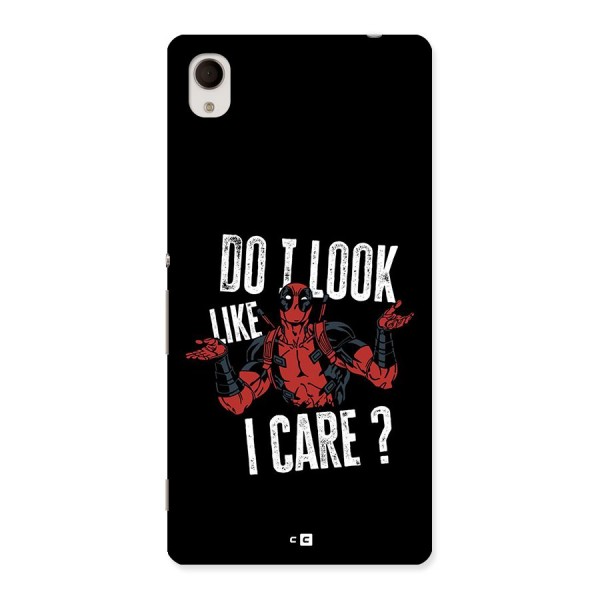 Do I Care Back Case for Xperia M4