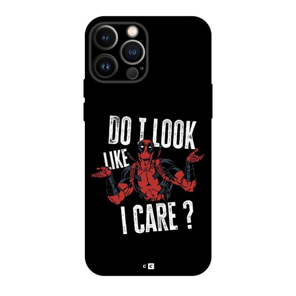 Do I Care Back Case for iPhone 13 Pro Max