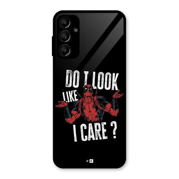 Do I Care Glass Back Case for Galaxy A14 5G