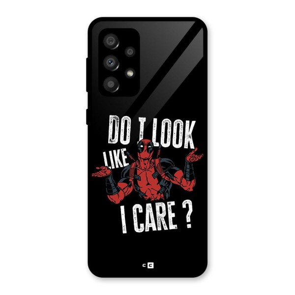 Do I Care Glass Back Case for Galaxy A32