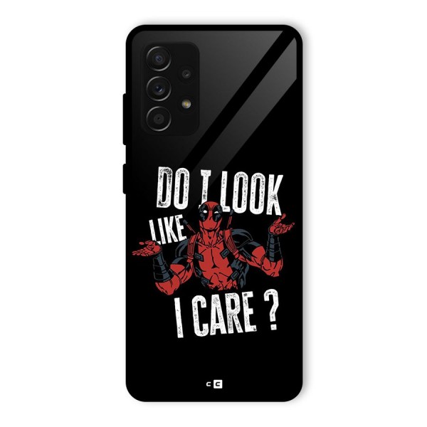 Do I Care Glass Back Case for Galaxy A53 5G