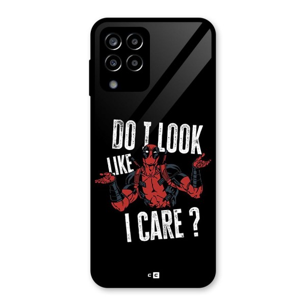 Do I Care Glass Back Case for Galaxy M33