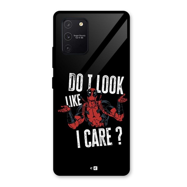 Do I Care Glass Back Case for Galaxy S10 Lite