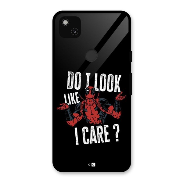 Do I Care Glass Back Case for Google Pixel 4a