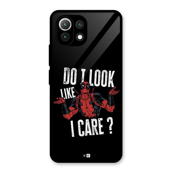 Do I Care Glass Back Case for Mi 11 Lite