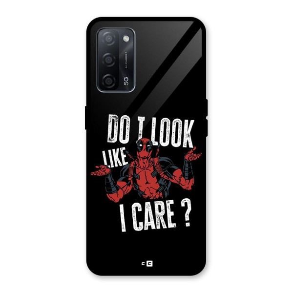 Do I Care Glass Back Case for Oppo A53s 5G