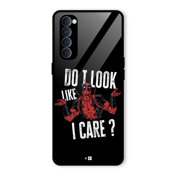 Do I Care Glass Back Case for Oppo Reno4 Pro