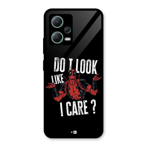 Do I Care Glass Back Case for Poco X5