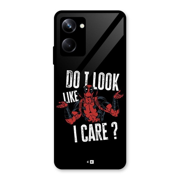 Do I Care Glass Back Case for Realme 10 Pro