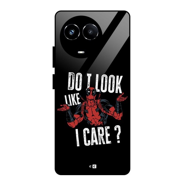 Do I Care Glass Back Case for Realme 11X